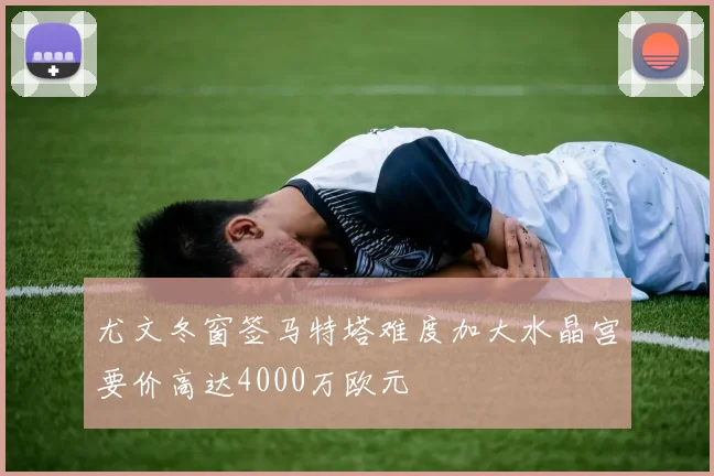尤文冬窗签马特塔难度加大水晶宫要价高达4000万欧元